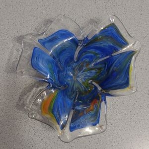 Firm Final price!*Art glass dish